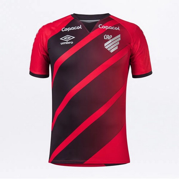 Camiseta Athletico Paranaense 1ª Kit 2020 2021 Rojo